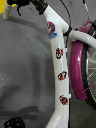 Bicicleta infantil niña 20"