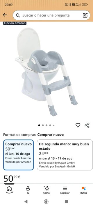 Reductor WC Thermobaby con Escalera