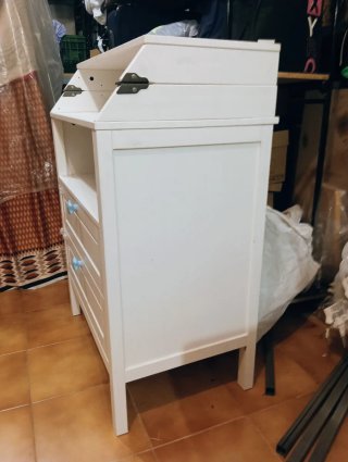 Cambiador Bebé Ikea Sundvik Blanco