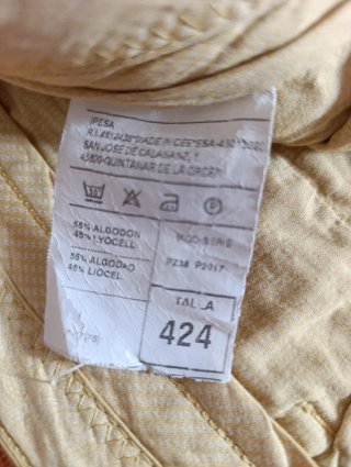 Pantalones Pertegaz Beige Talla M
