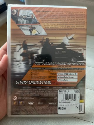DVD Transporter 2 Nueva Precintada