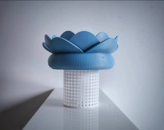 Enfriador Lata Flor Flotante Forma Flor
