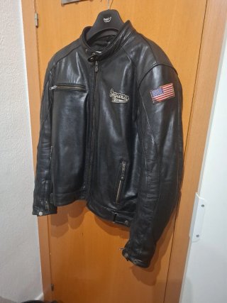 Chaqueta de moto cuero Segura