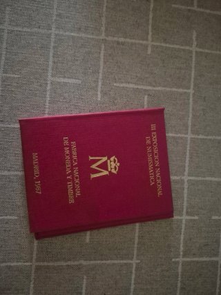 Cartera Oficial E87 III Exposición Numismática