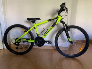 Bicicleta 24" Bwin Rockrider ST 500 COMO NUEVA