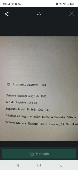Reportaje de la historia 2 tomos