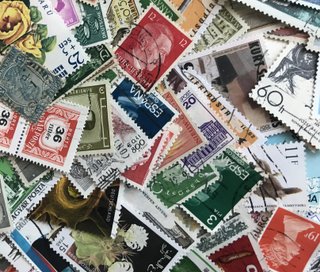 10.000 10000 DIECIMILA francobolli mondiali box V