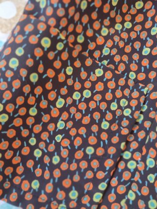 Blusa vintage de topos talla L