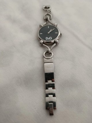 Reloj Dolce & Gabbana Mujer Negro y Plateado