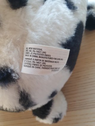 Peluche unicorno con cuore e corno glitter
