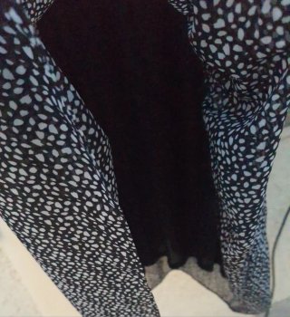 Vestido midi estampado