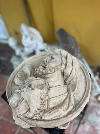 Figura 2 bustos decorativos alta calidad