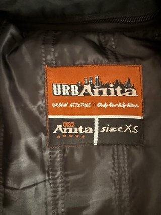 Chaqueta moto mujer Talla XS Negra (talla 38) NEW