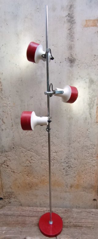 Lampada da terra Anvia Rossa e Bianca