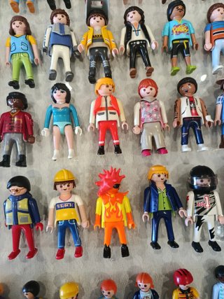 Lote Playmobil City Niños y Profesiones