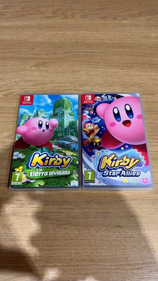 Kirby Star Allies y La Tierra Olvidada Switch