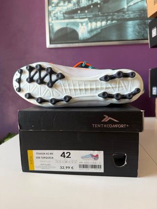 Botas de fútbol Tenth Titanium AG MN Talla 42