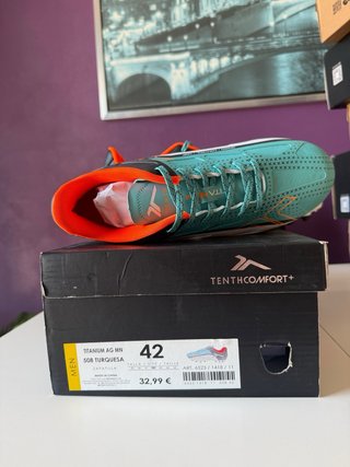 Botas de fútbol Tenth Titanium AG MN Talla 42