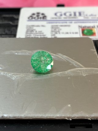 Esmeralda Colombiana 7.55 Ct GGIE
