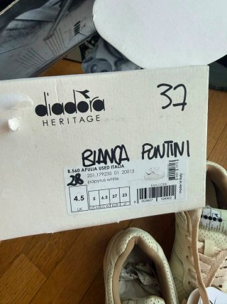 Diadora Heritage Sneakers Beige/Bianco Donna