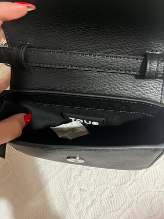 Bolso Tous Negro Nuevo con Funda