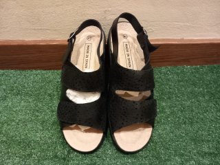 Sandalias ortopédicas negras talla 41