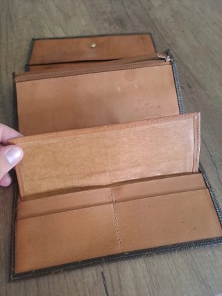 Portafoglio Louis Vuitton monogram marrone