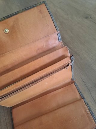 Portafoglio Louis Vuitton monogram marrone