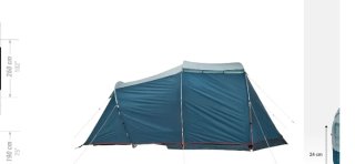 Tienda fácil montaje usada 2 veces Arpenaz 4person