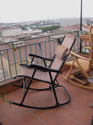 Balancín plegable exterior/interior beige