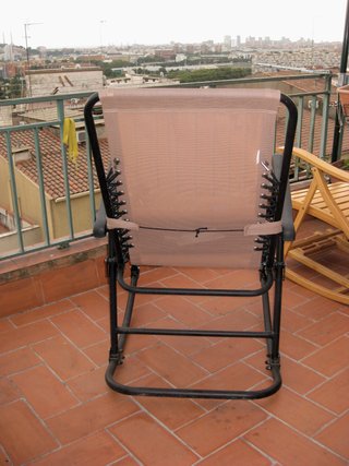 Balancín plegable exterior/interior beige