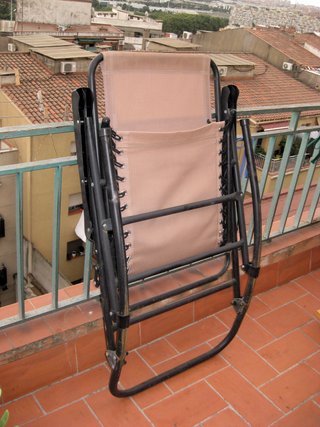 Balancín plegable exterior/interior beige