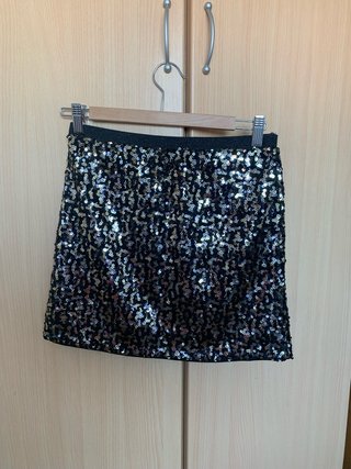 Minifalda lentejuelas Kiabi