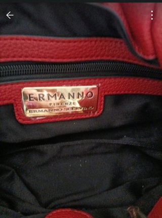 Borsa Ermanno Scervino rossa