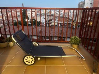 Tumbona de playa plegable