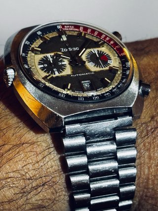 Reloj Zodiac Chrono Calibre 12 Heuer Vintage