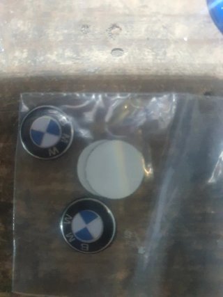 Insignias BMW 14mm (2 uds)