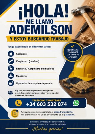 Preciso del uno enpleo