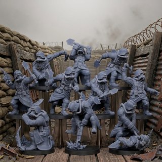 Miniaturas Krieg Guardia Imperial Kill Team Proxy
