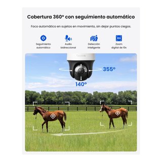 Cámara Reolink 4G LTE 4MP con panel solar NUEVO