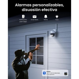Cámara Reolink 4G LTE 4MP con panel solar NUEVO