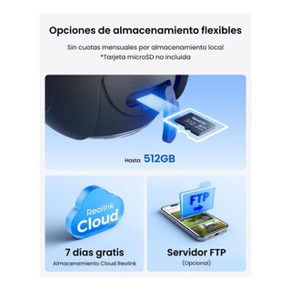 Cámara Reolink 4G LTE 4MP con panel solar NUEVO