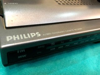 Radio-Despertador Philips AJ 3800 con cassette