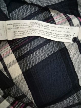 Camisa de cuadros