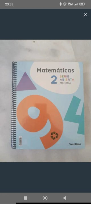 Matemáticas Serie Abierta Santillana 1⁰ y 5⁰ Prim