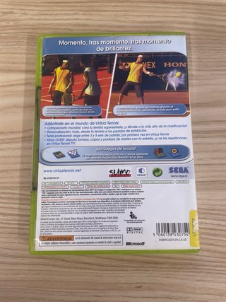 Virtua Tennis 3 XBOX 360