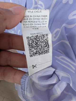 Shein blusa estampada mujer talla M