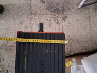 Caballete central VEVOR naranja