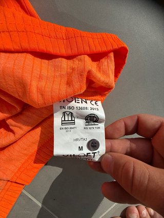 Polo SIOEN Alta Visibilidad Naranja