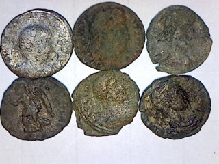 Lotto di +25 monete romane